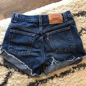 Levi’s Cut Off Shorts